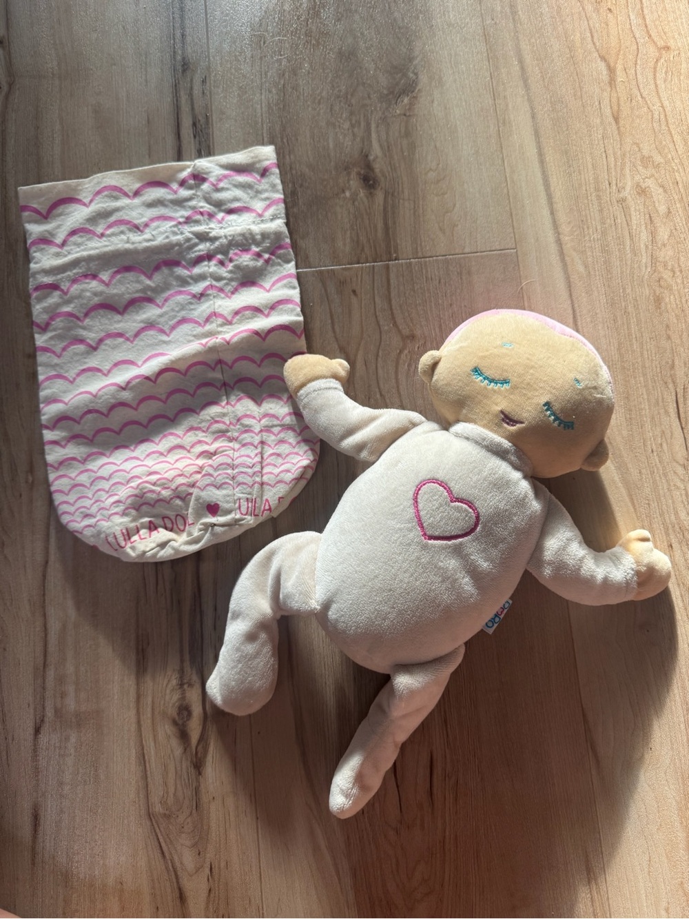 Retired Lulla Doll by Roro ⢠Coral ⢠Baby Sleep Soother ⢠Lovey